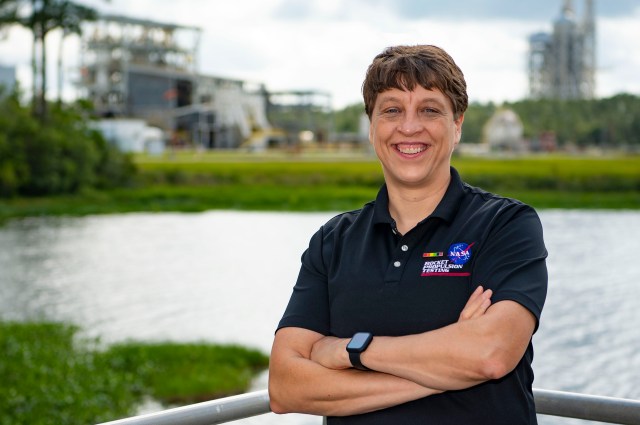 Deputy Program Manager, Rocket Propulsion Test Program Office, Michele Beisler at Stennis Space Center.