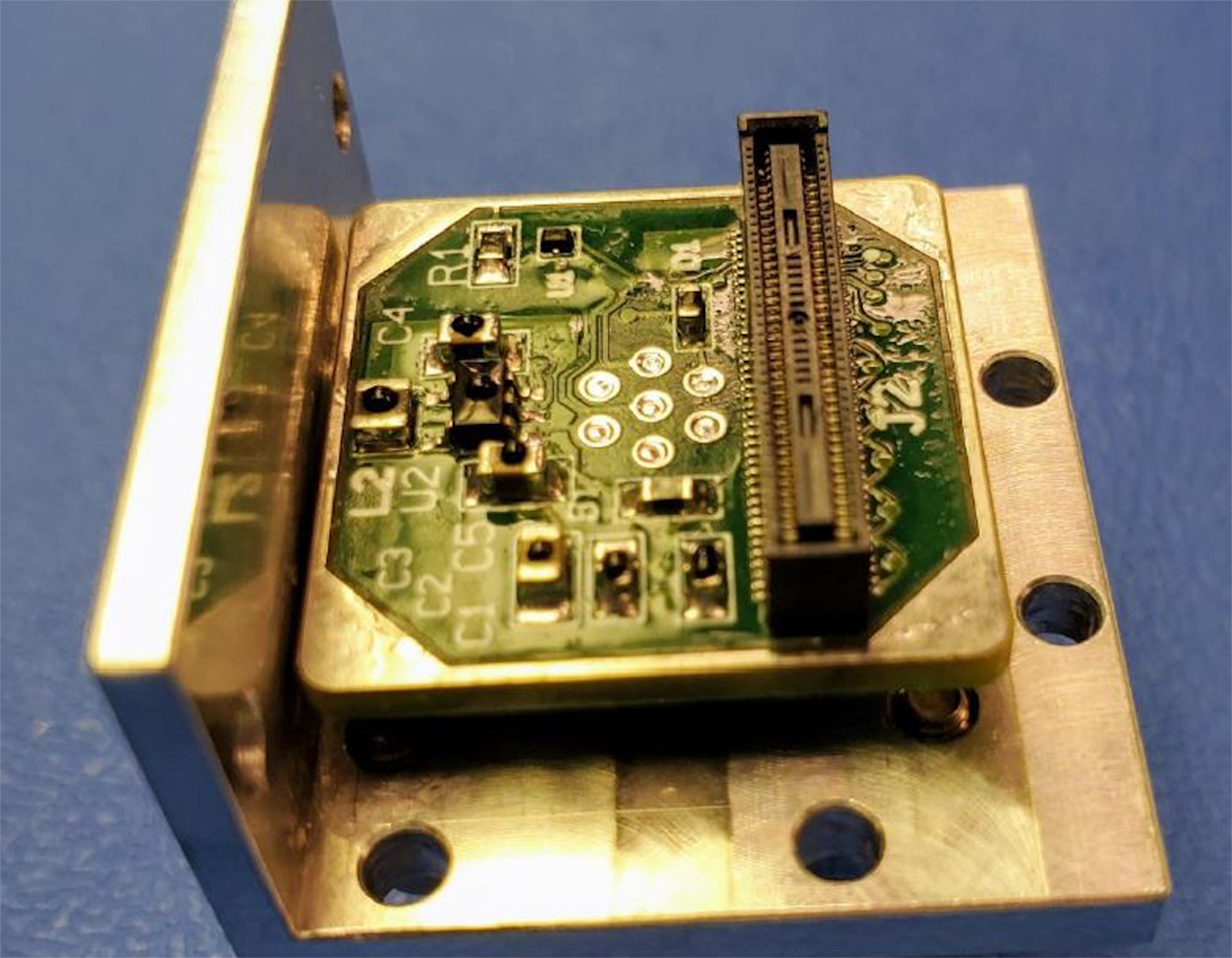 Researchers at Marshall Space Flight Center have developed a ruggedized infrared camera system for harsh environments. 