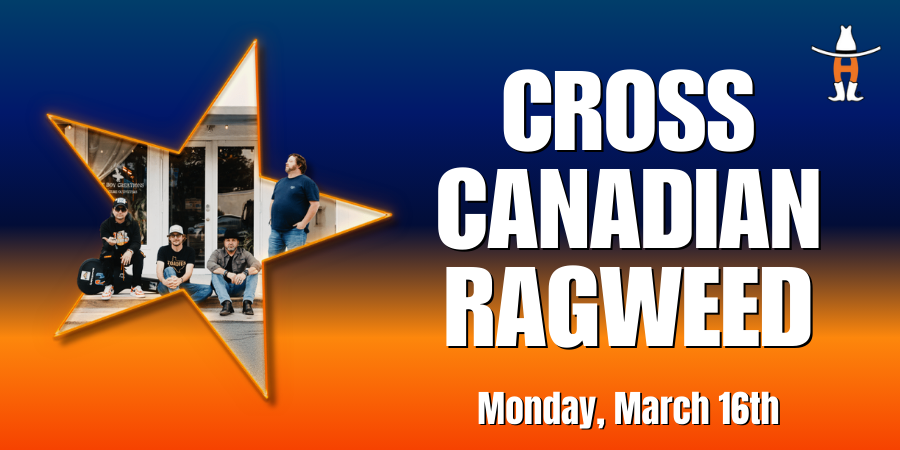 HLSR 2026 Artist Cross Canadian Ragweed. 