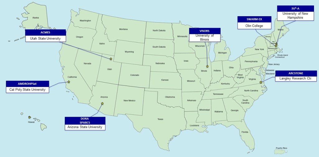 NASA Announces 13th Round of Candidates for CubeSat Space Missions