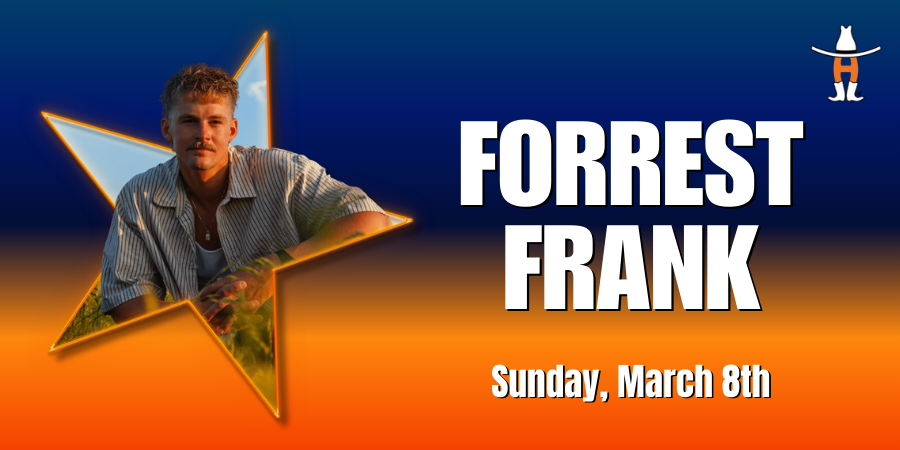 HLSR 2026 Artist Forrest Frank.