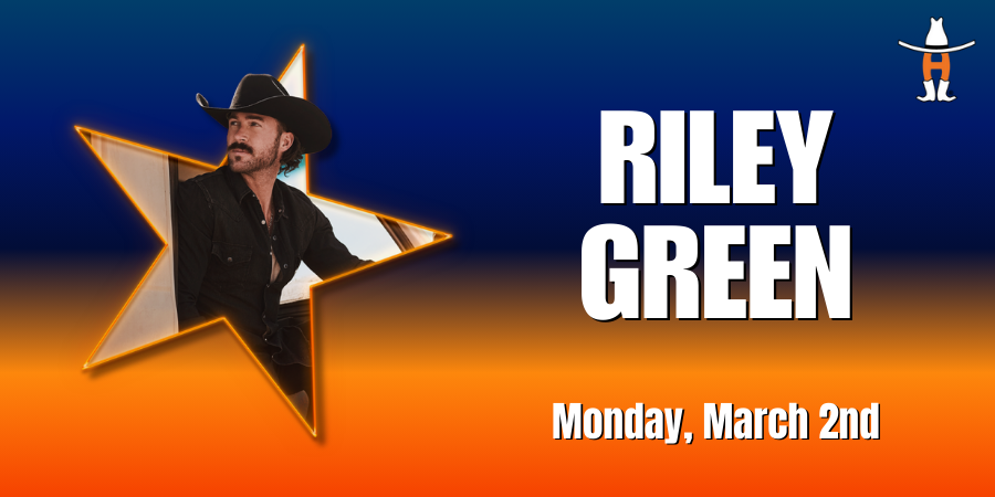 HLSR 2026 Artist, Riley Green.