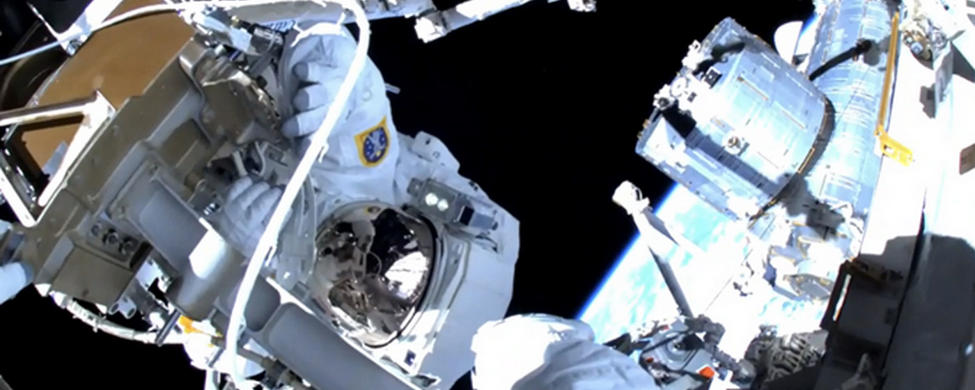 Astronauts Complete Spacewalk
