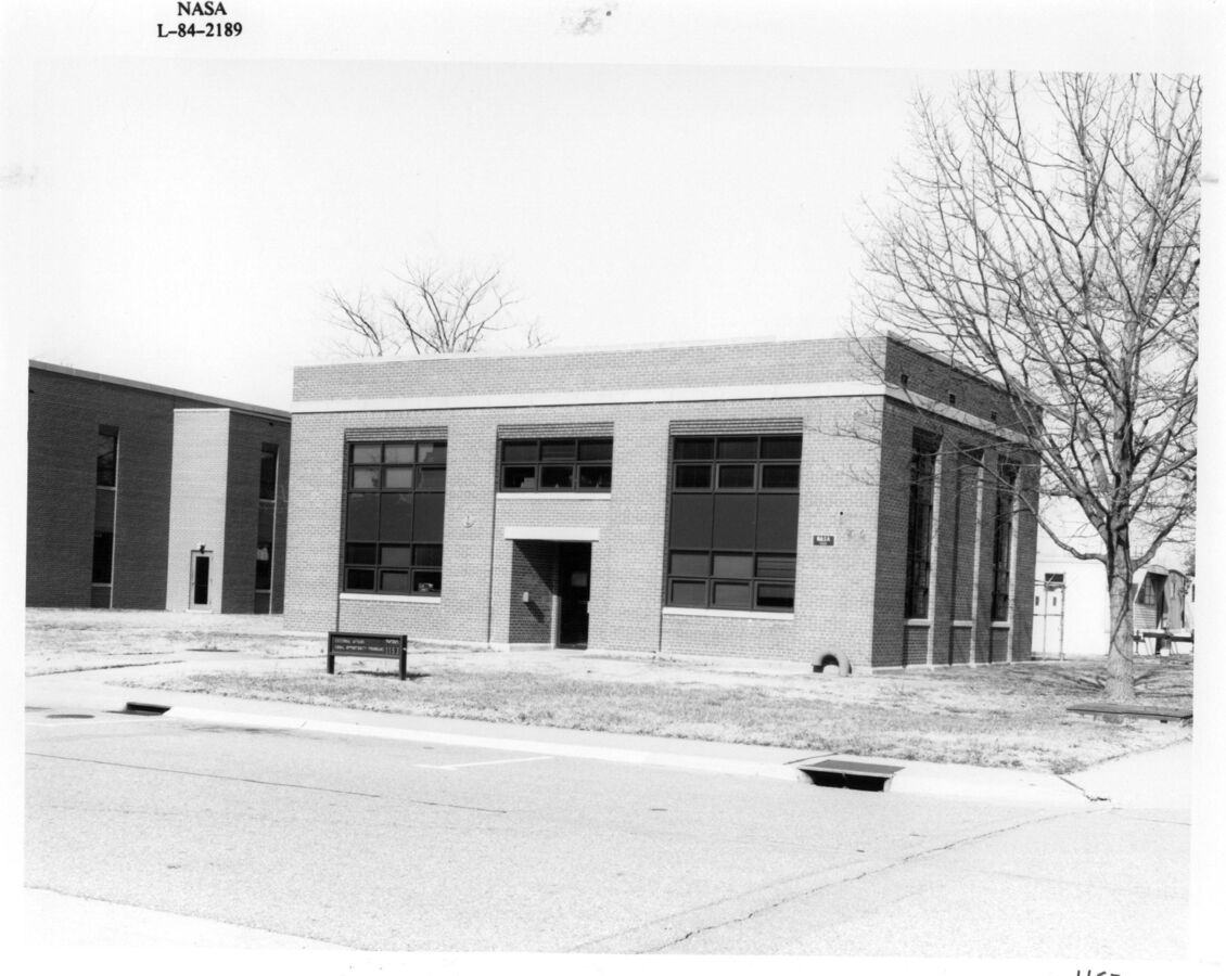 Exterior of Building 1153 in 1984. 
