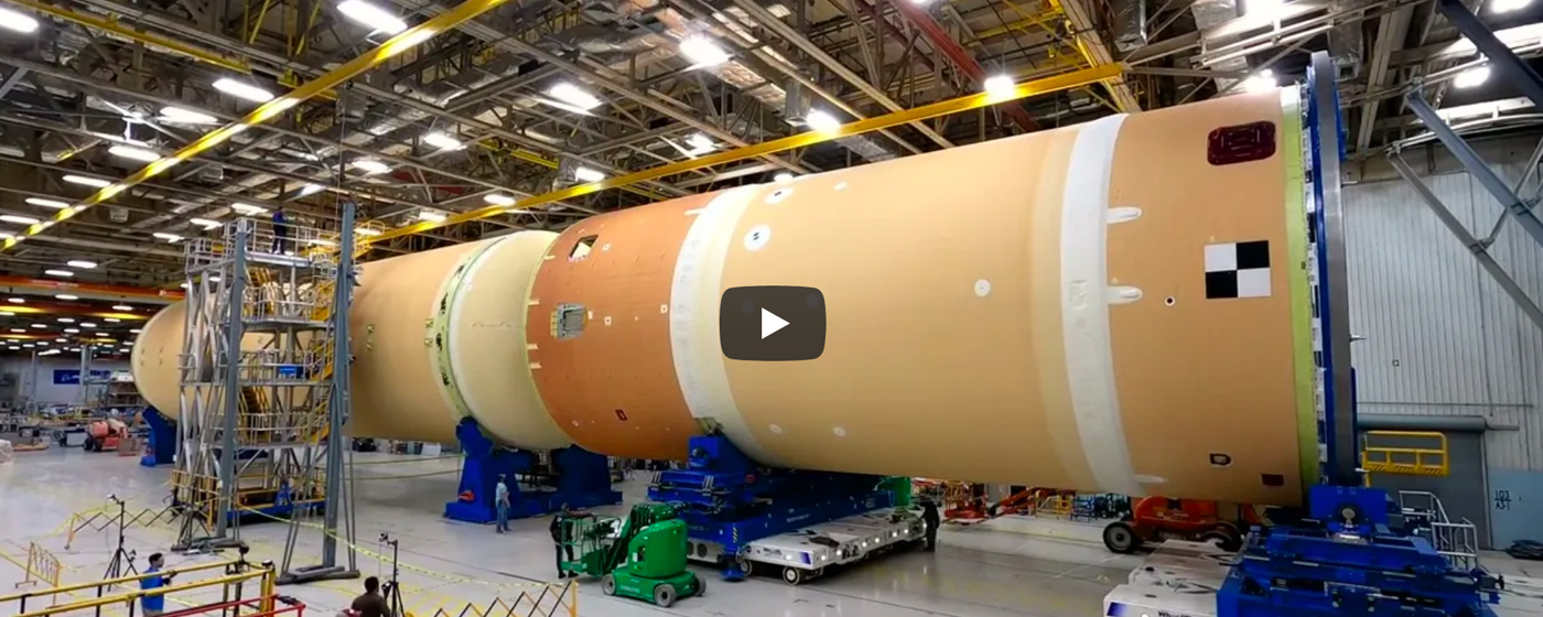 Watch Engineers Join SLS Rocket Parts