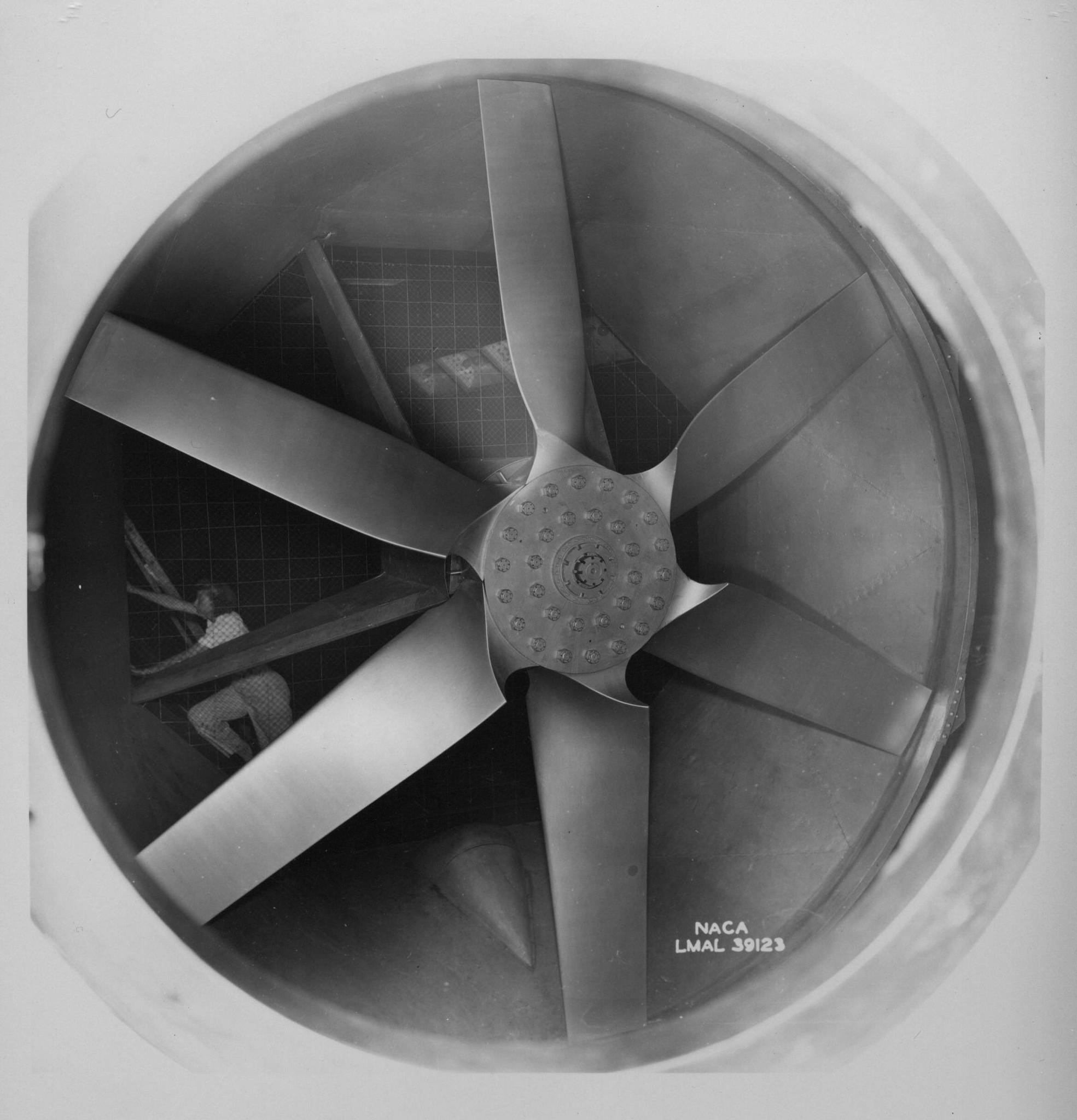 Building 644 tunnel fan; August 10, 1944.
