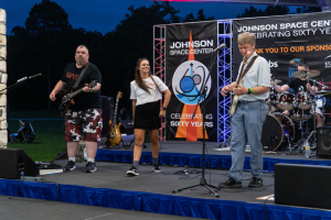 Band playing at JSC 60th Anniversary Celebration