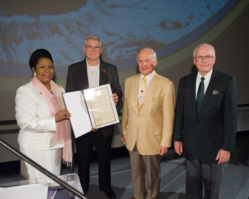 coats apollo 11 40th ann sch jackson lee aldrin armstrong july 24 2009