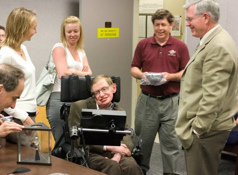 coats with visiting stephen hawking building 31 moon rock april 23 2007