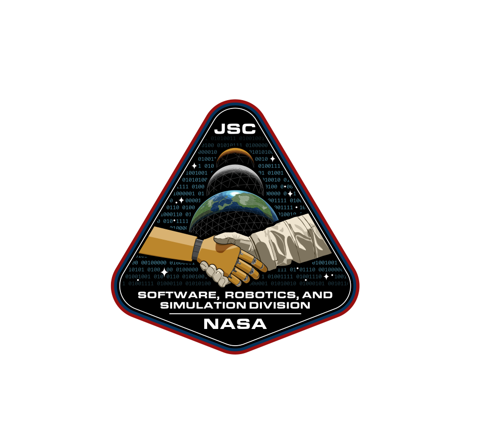 Software, Robotics, and Simulation Division Badge Logo