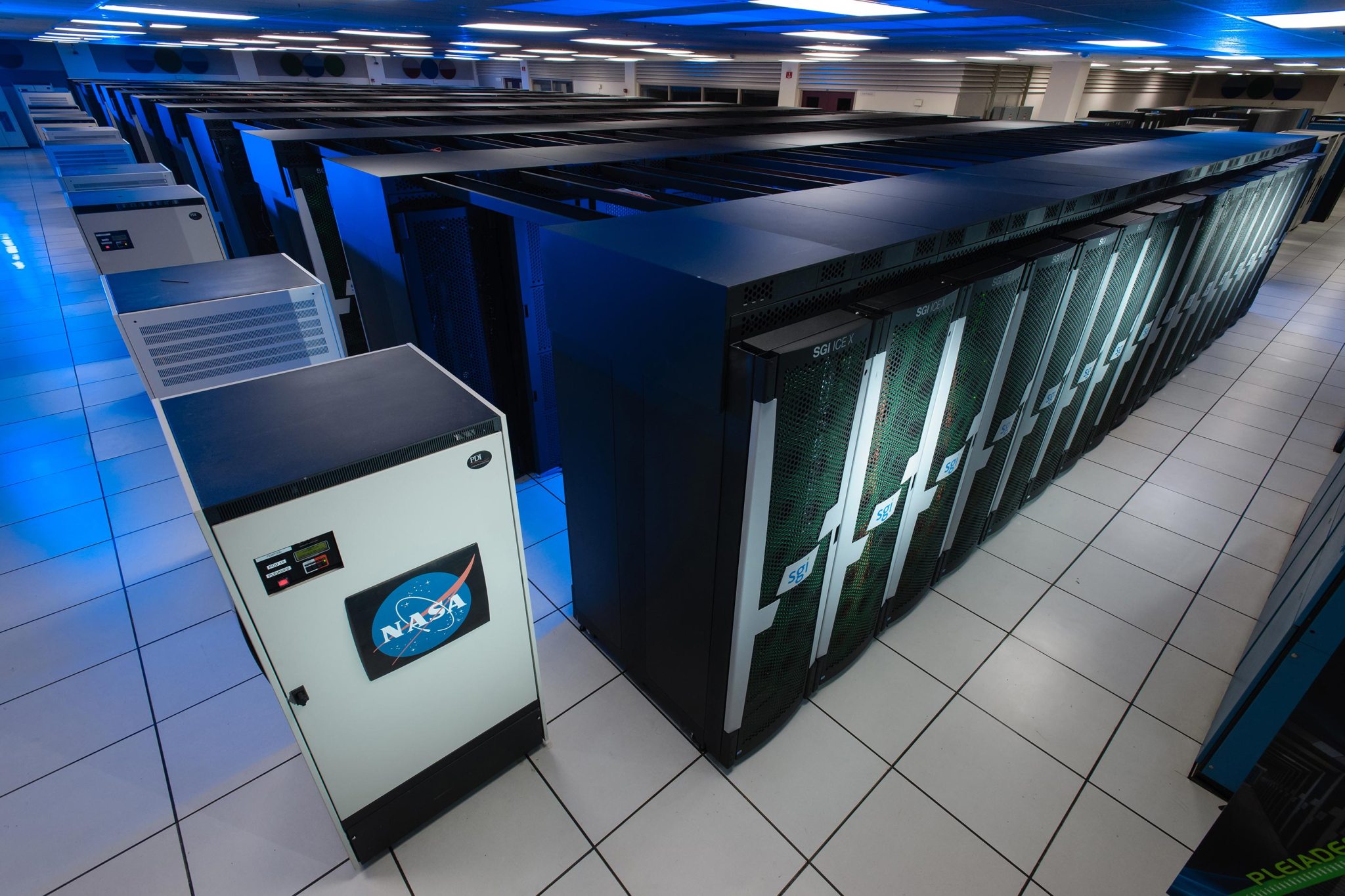 NASA Ames Pleiades supercomputer