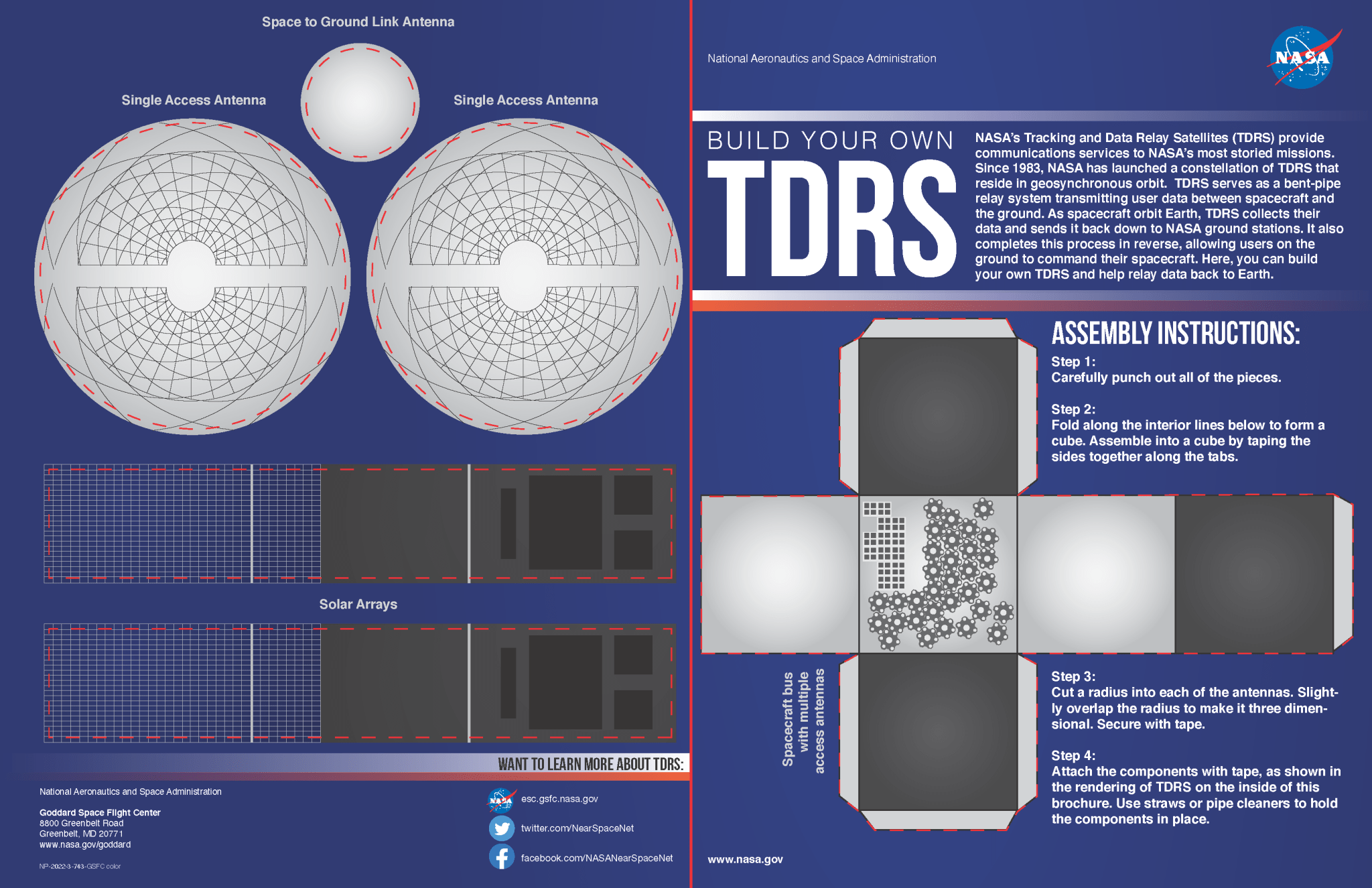 Build Your Own TDRS Activity Page 1