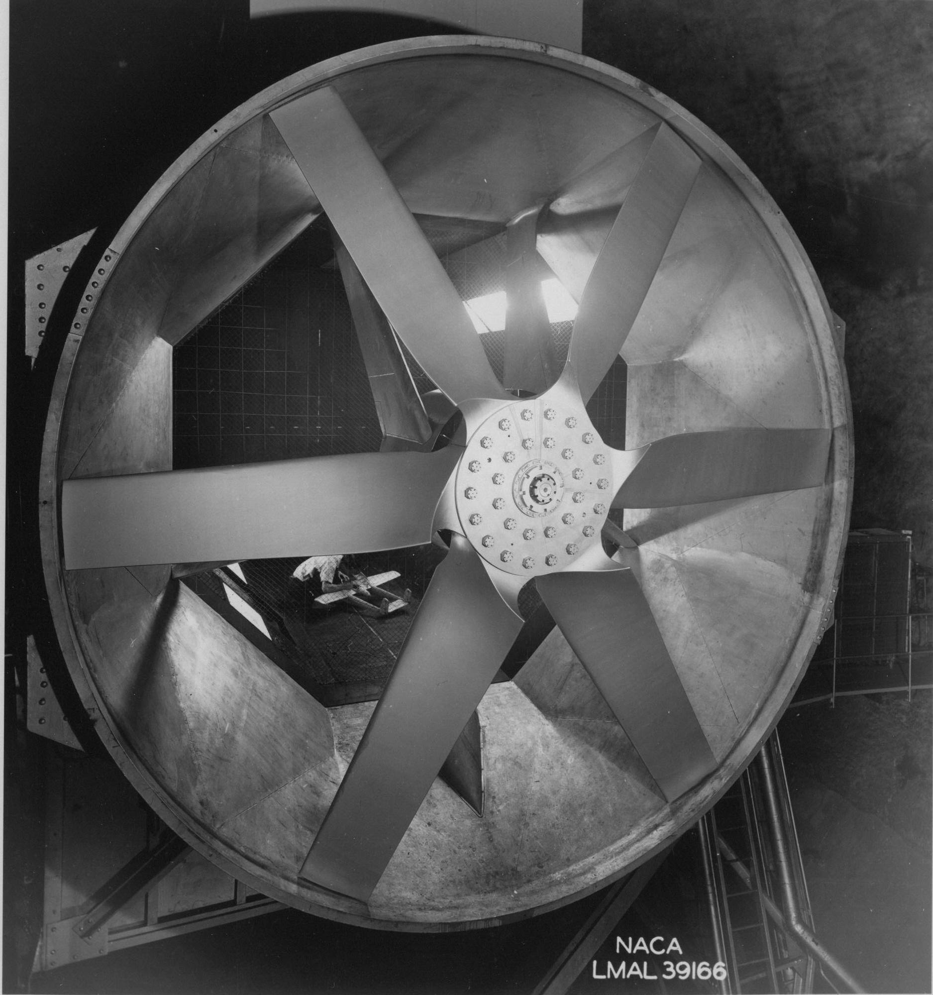 Building 644 tunnel fan; August 5, 1944.