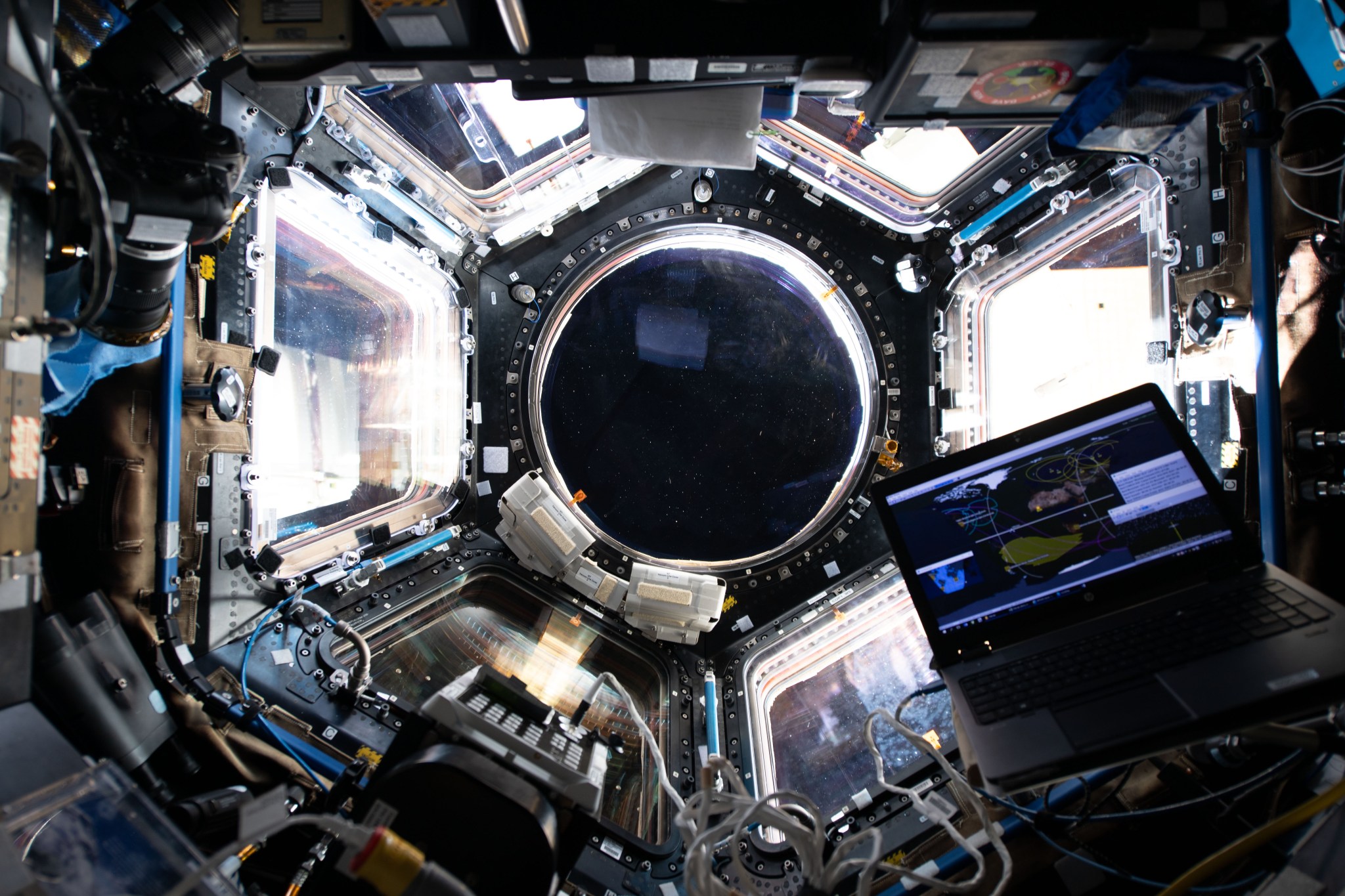 image of the inside of the cupola 