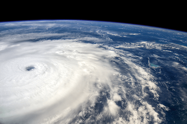 image of a hurricane on Earth