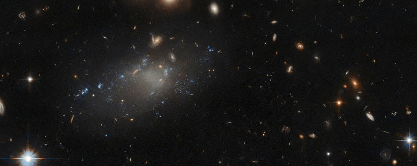 Hubble Views a Galactic Oddity