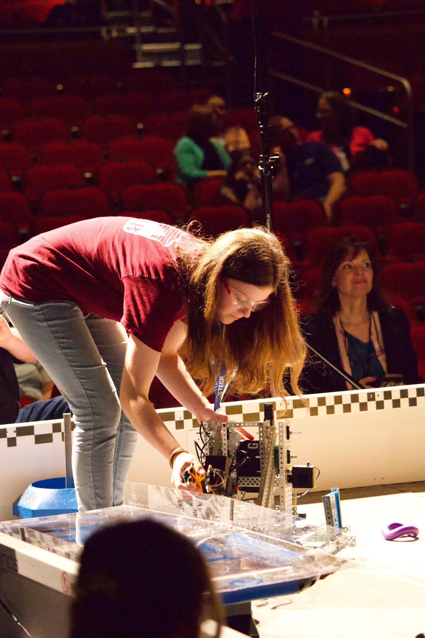 Robot Setup during the COVERAGE Event