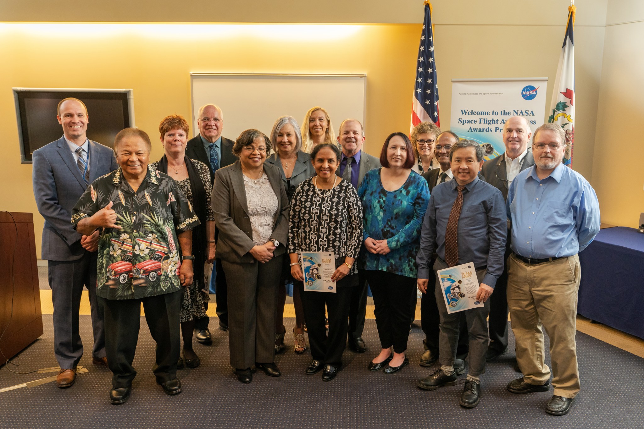 NASA 's IV&V EGS Team at the Space Flight Awareness Awards Event