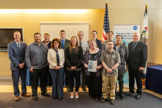 NASA 's IV&V SLS Team at the Space Flight Awareness Awards Event