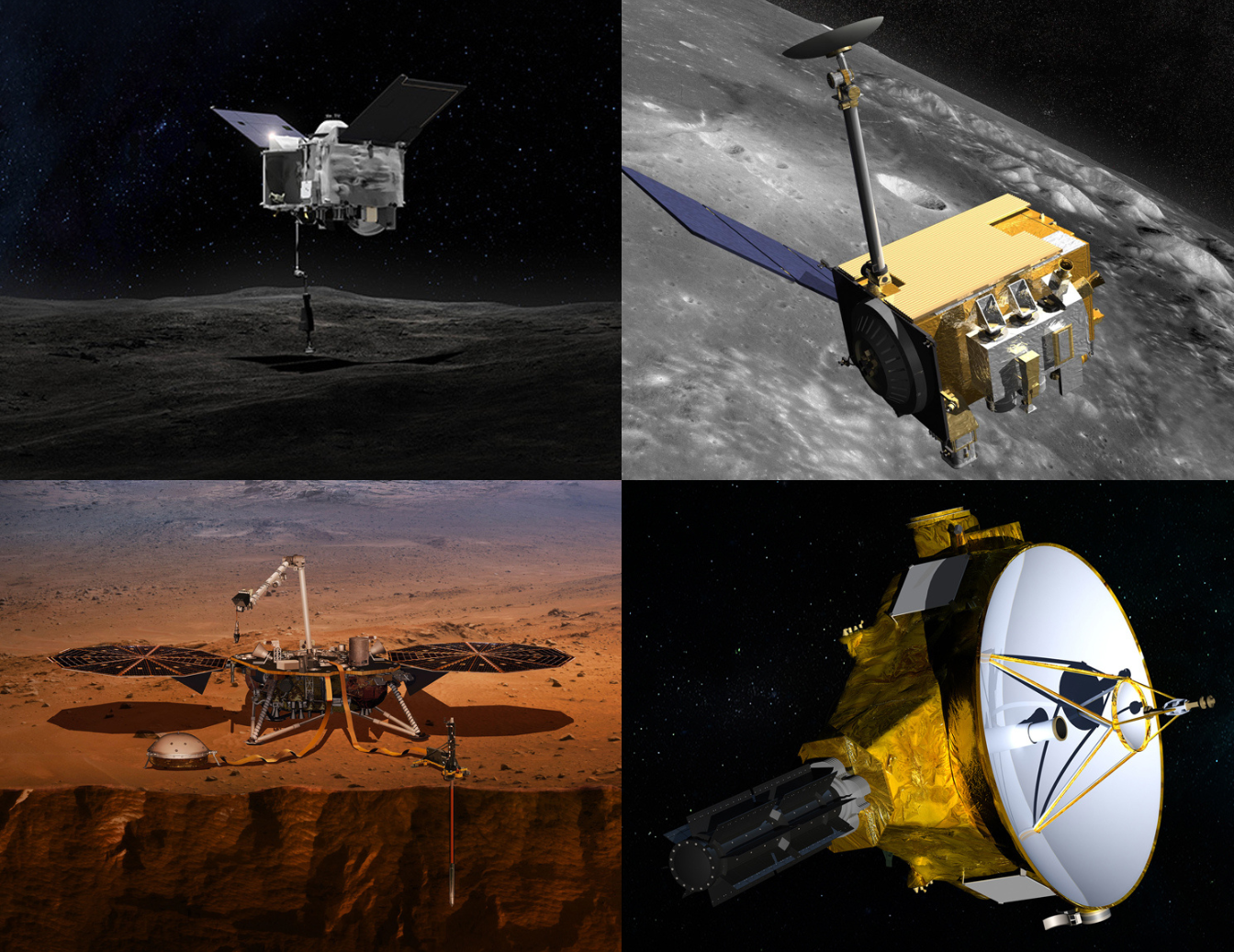 Missions that are part of programs managed by the Planetary Missions Program Office at Marshall. 