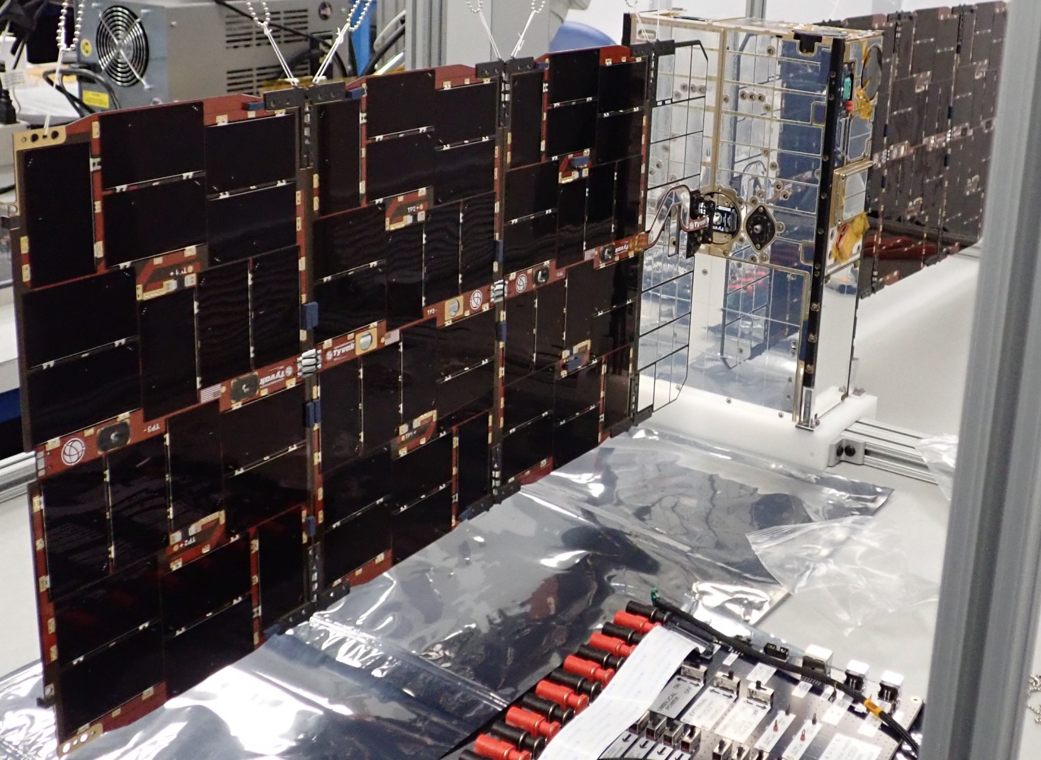 TeraByte InfraRed Delivery (TBIRD) integrated within the PTD-3 spacecraft. 