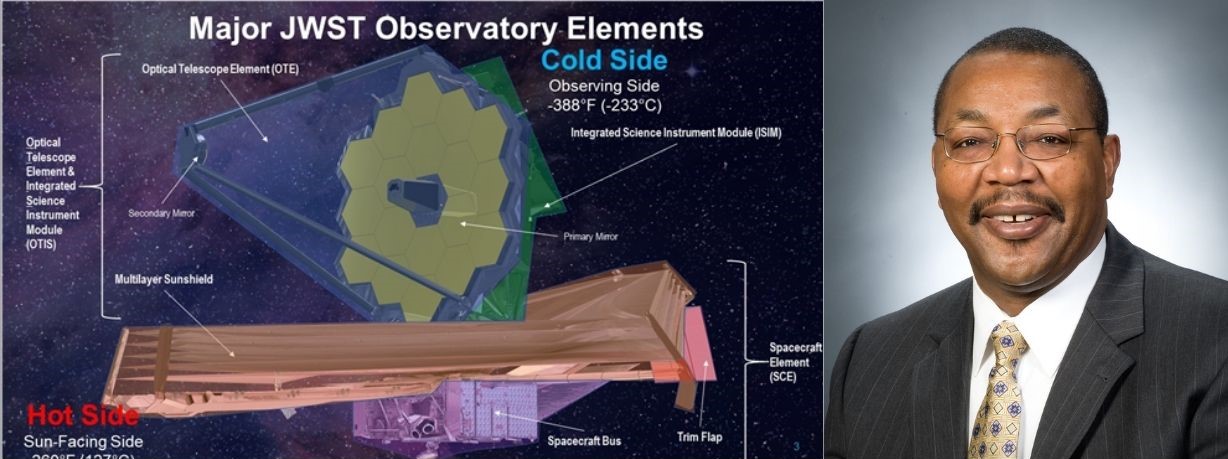 Gregory Robinson discussed the Webb mission May 19 as part of Marshall Space Flight Center’s Mission Success is in Our Hands virtual lecture series. 