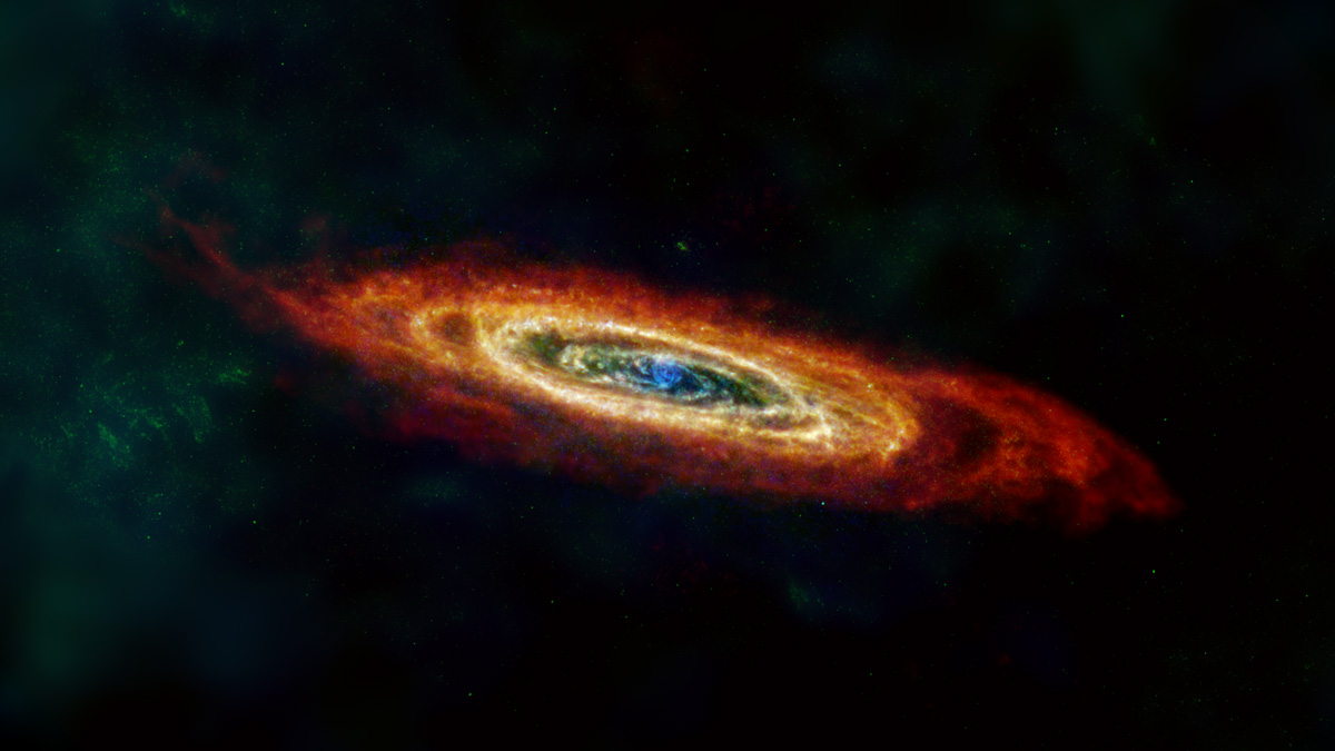 Andromeda galaxy, or M31