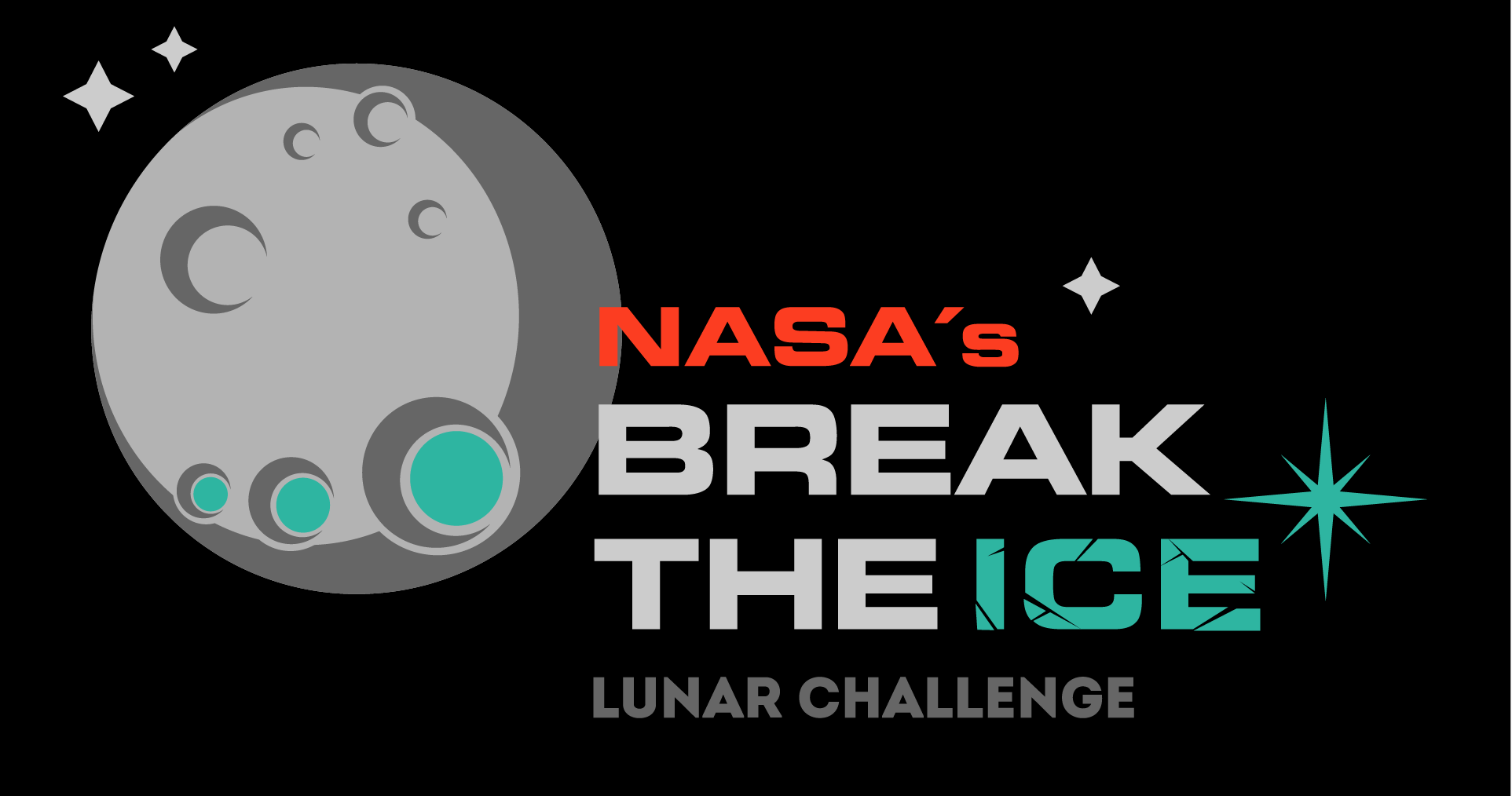 NASA's Break the Ice Lunar Challenge graphic.