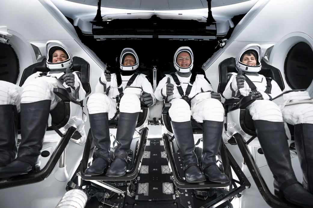 Crew-4 astronauts.