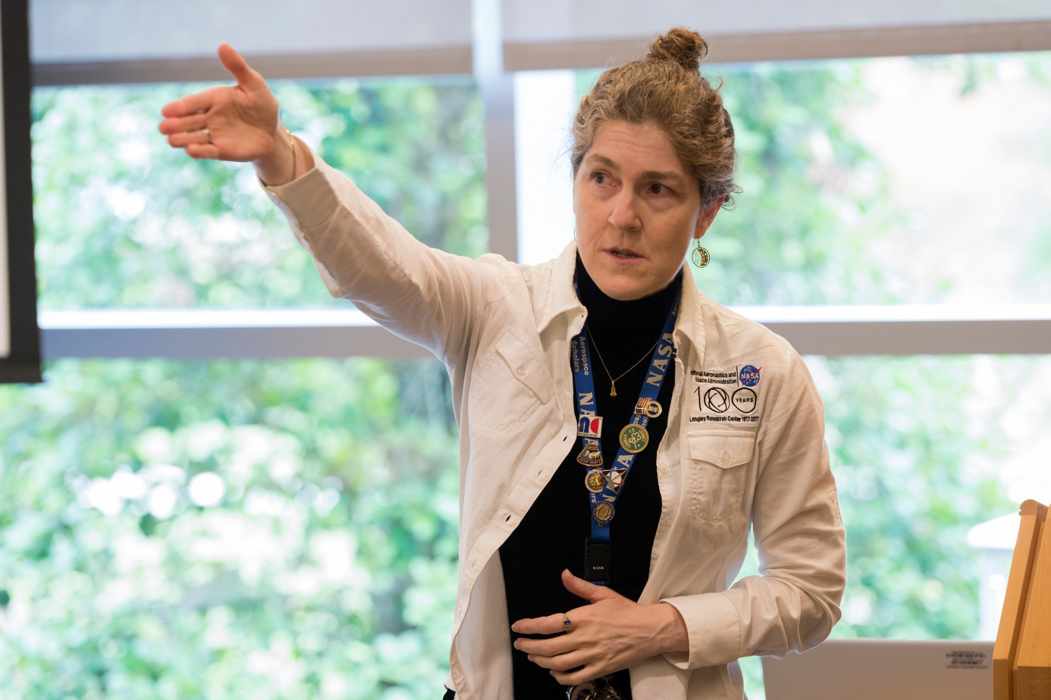 “We’re going to learn together, we’re going to laugh together, but we’re also going to grow together,” said Dr. Anne Weiss, Langley's MODSIM lead.