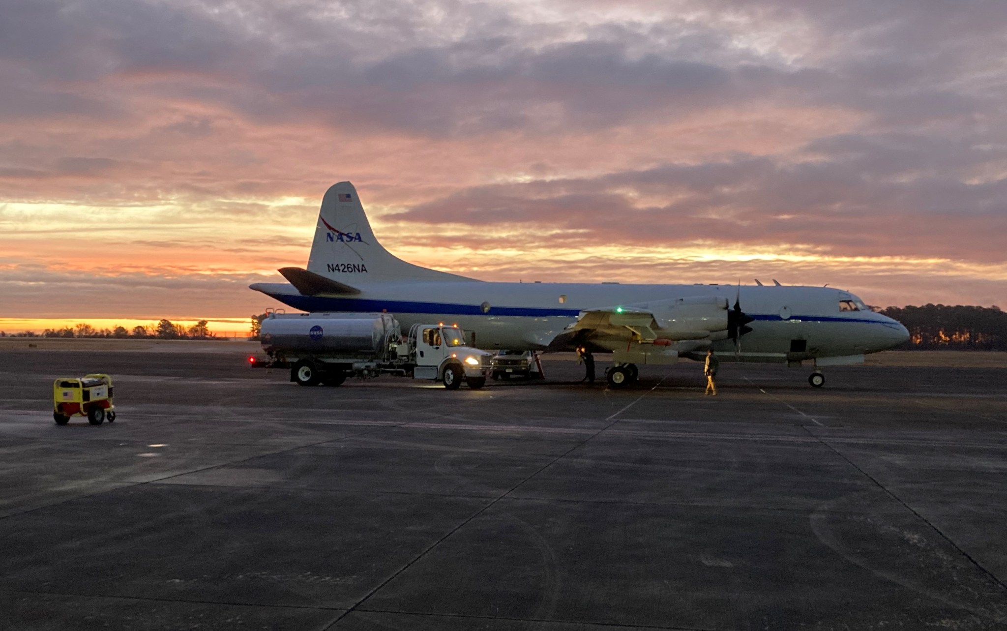 P3 Fueling for IMPACTS flight