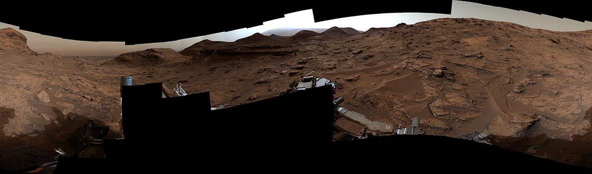 NASA’s Curiosity Mars rover captured this 360-degree panorama 