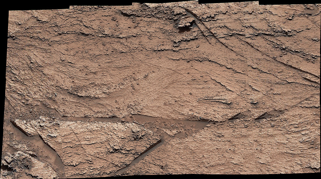 NASA’s Curiosity Mars rover captured evidence of layers