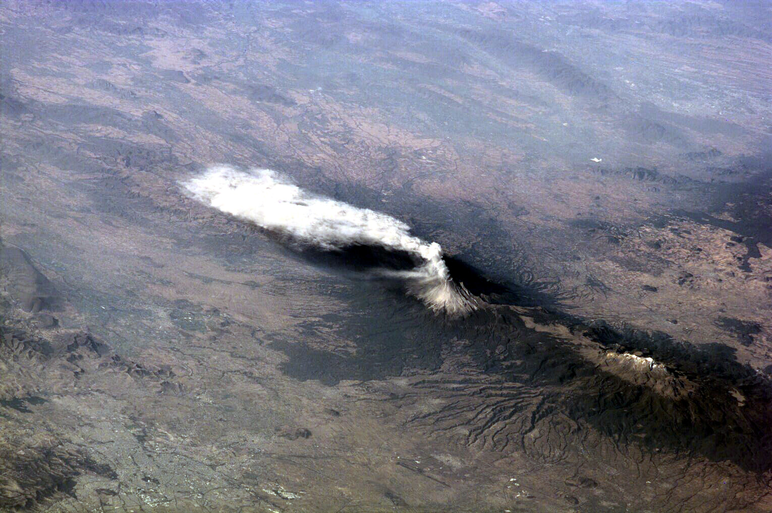 image of a volcano