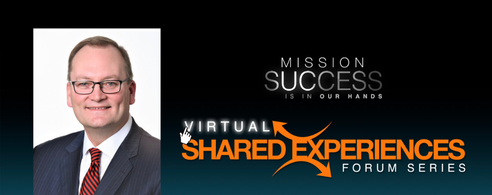 Dr. Steve Arnette will be the next speaker in the virtual Mission Success is in Our Hands Shared Experience Forum series July 21 at 11:30 a.m. 