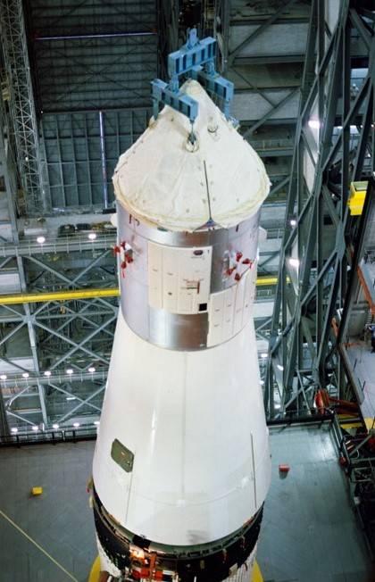 apollo_4_rollout_mating_to_saturn_v_in_vab_jun_20_1967