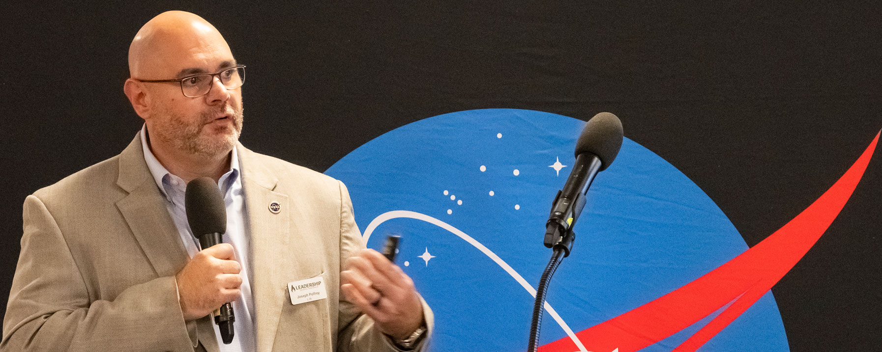 Joseph Pelfrey, deputy director of NASA’s Marshall Space Flight Center in Huntsville, Alabama.