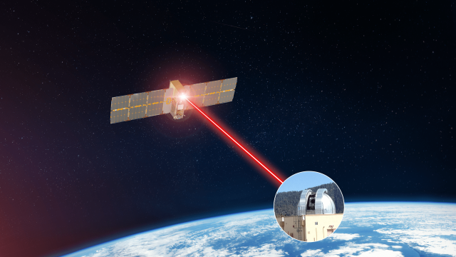 Although optical communications systems reduce size, weight, and power requirements, the entire Laser Communications Relay Demonstration (LCRD) payload is actually the size of a standard king-sized mattress!