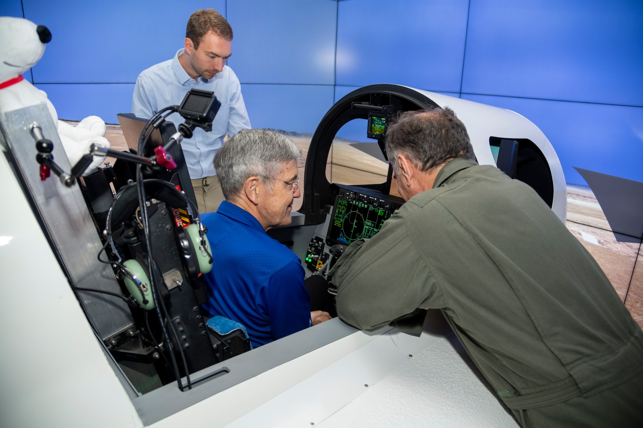 Lockheed Martin pilot Dan Canin