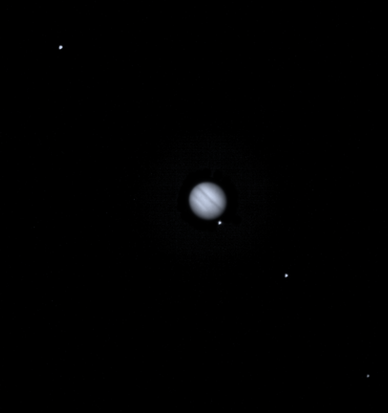  DRACO image centered on Jupiter