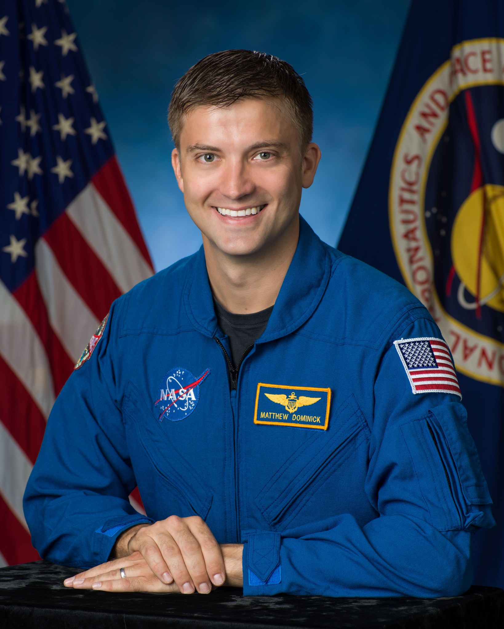 NASA astronaut Matthew Dominick