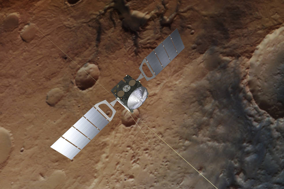 Spider Migration on Mars – NASA Mars Exploration