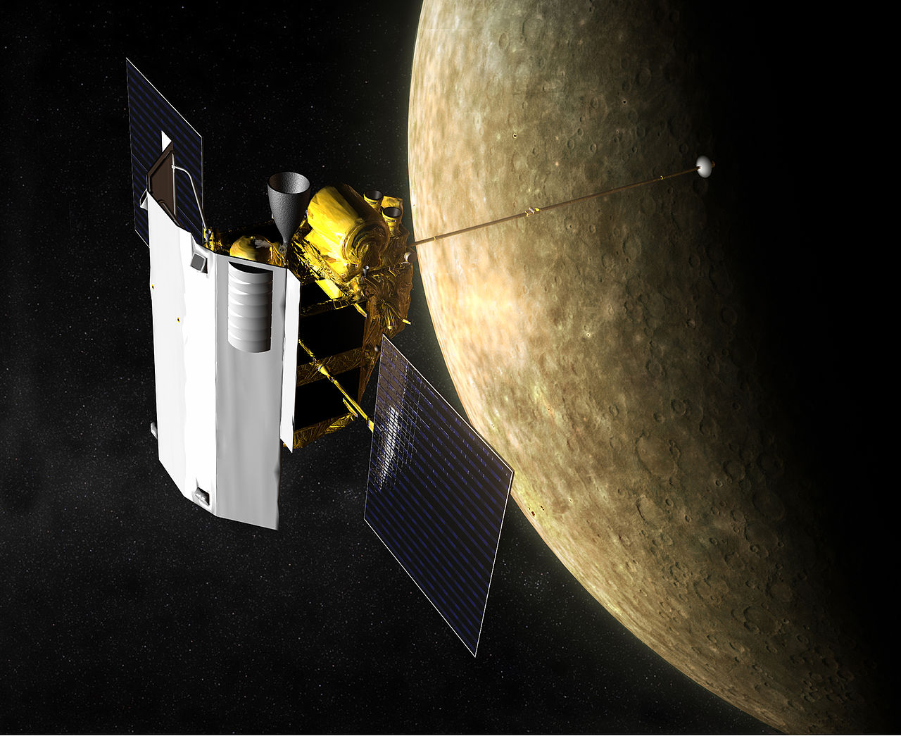 messenger_in_orbit_around_mercury_illustration