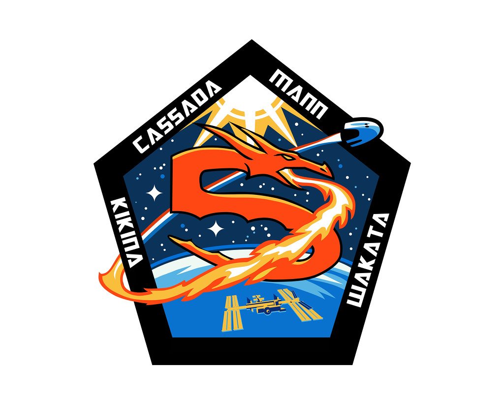 The official mission patch for NASA's SpaceX Crew-5 mission.