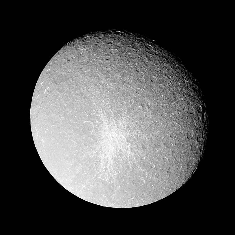 cassini_launch_rhea_apr_20_2006_fresh_crater