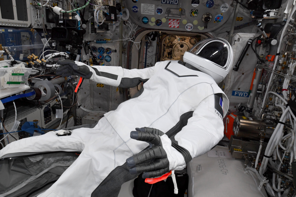 halloween_on_iss_2022_exp_66_empty_floating_spacesuit