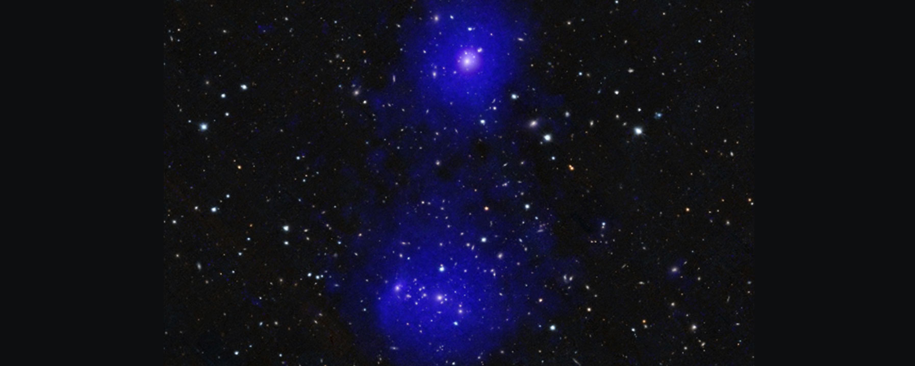 Abell 98 is a system of galaxy clusters in the early stages of a collision. 