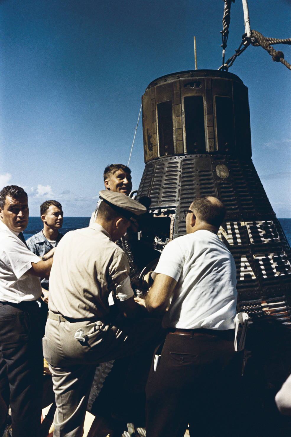 schirra_removed_from_spacecraft_kearsarge