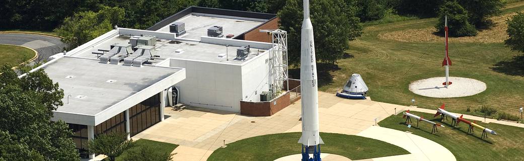 View of NASA Goddard visitor center