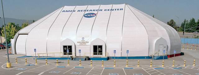 The gift shop at NASA Ames Research Center.